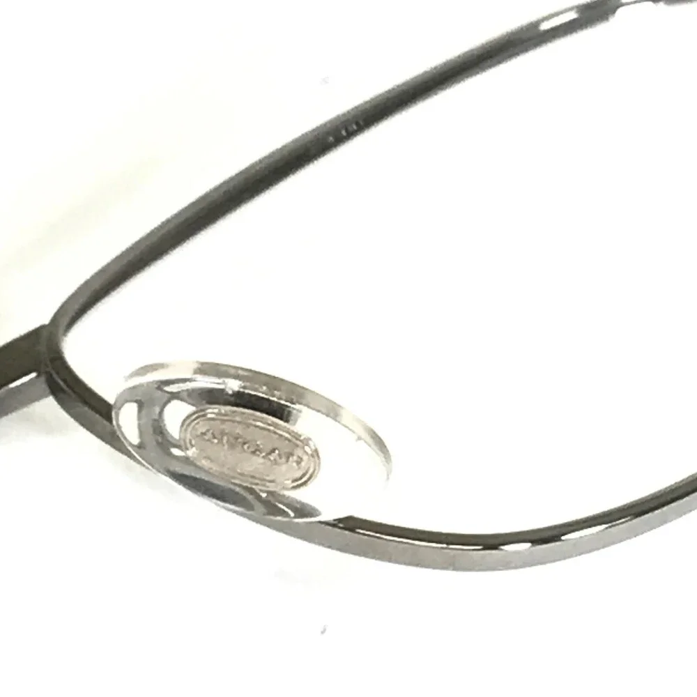 Augar Eyeglasses Frames HT161 GRIS Red Silver 22KT GP Gold Plated 52-20-135